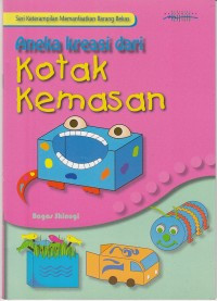 Image of aneka kreasi dari kotak kemasan
