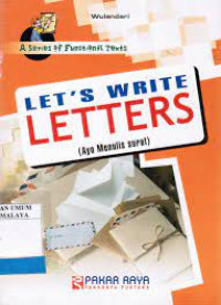 Image of LET'S WRITE LETTERS