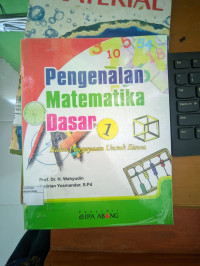 Image of Pengenalan Matematika Dasar