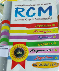 Image of RCM Rumus Cepat Matematika