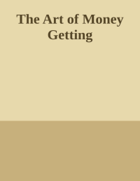 Image of e-book The-Art-of-Money-Getting