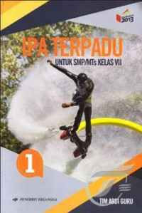 Image of ipa terpadu untuk smp/mts kelas VII