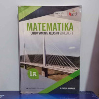 Image of matematika untuk smp/mts kelas VII SEMESTER 1